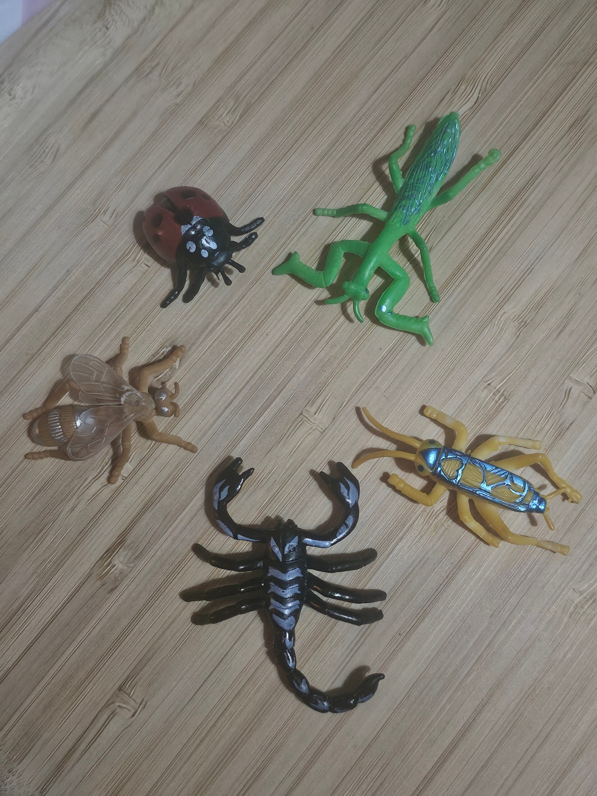 Kriebeldiertjes, set 1