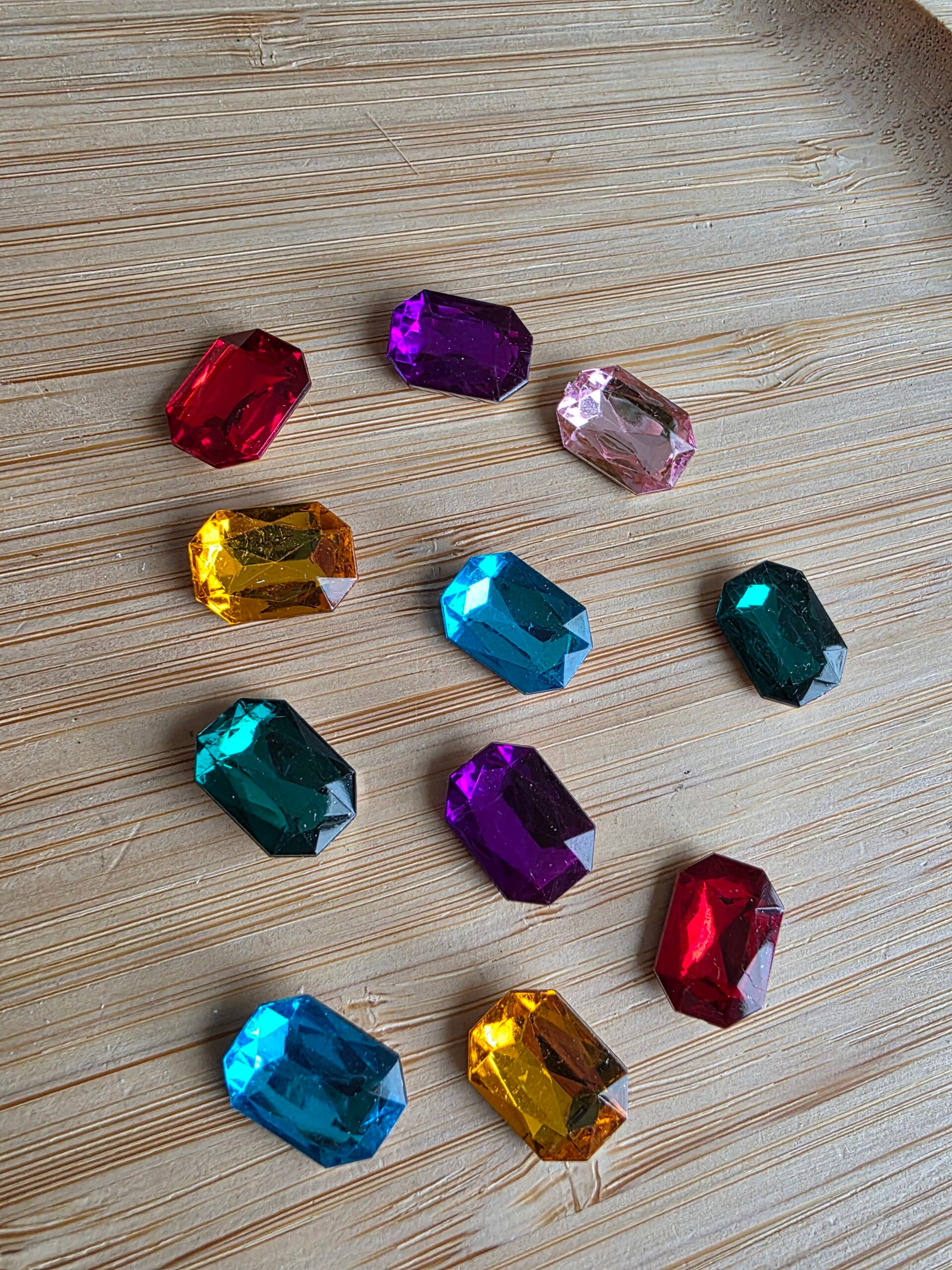 Glinster diamanten, rechthoek