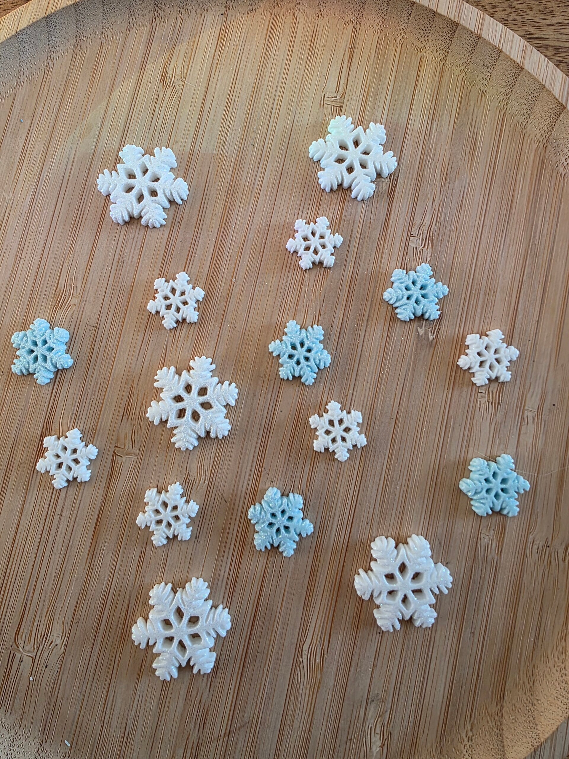 Sneeuwvlokken, glitterset