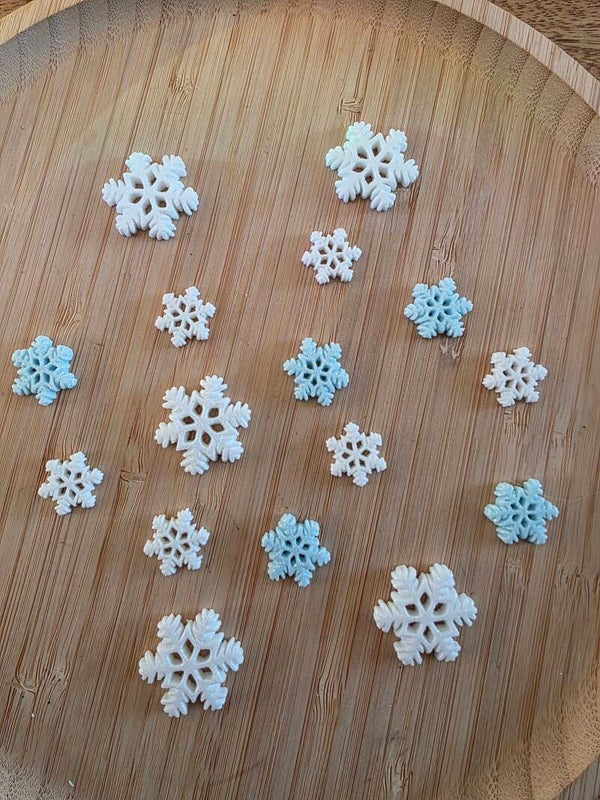 Sneeuwvlokken, glitterset