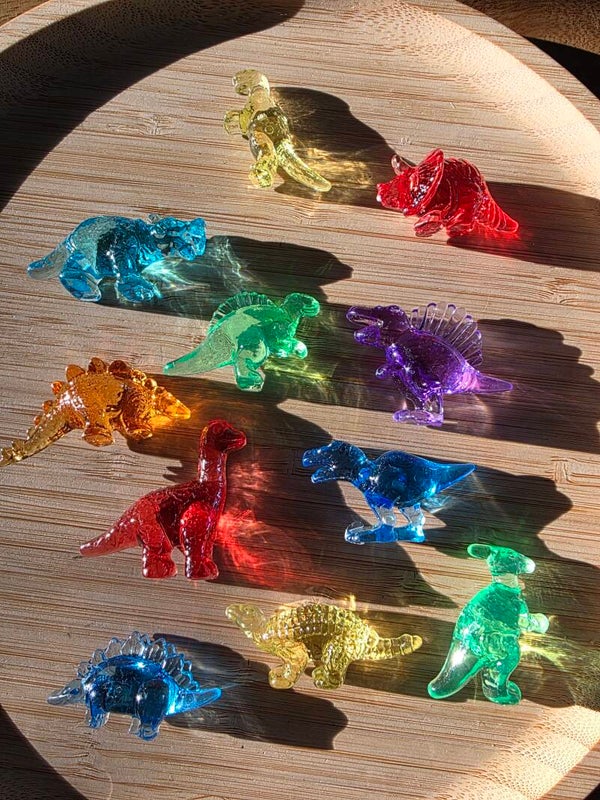 Loose parts, xl dinosaurussen