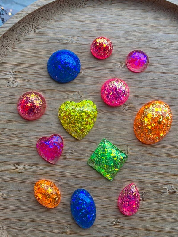 Regenboog, loose parts set, groot