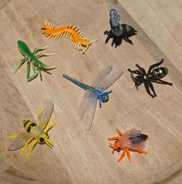 Kriebelbeestjes, set 4