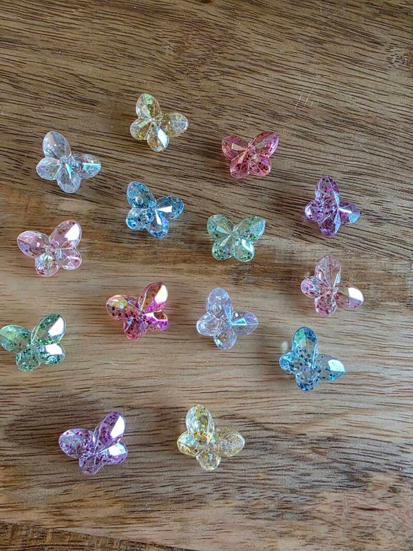 Glitter vlinders