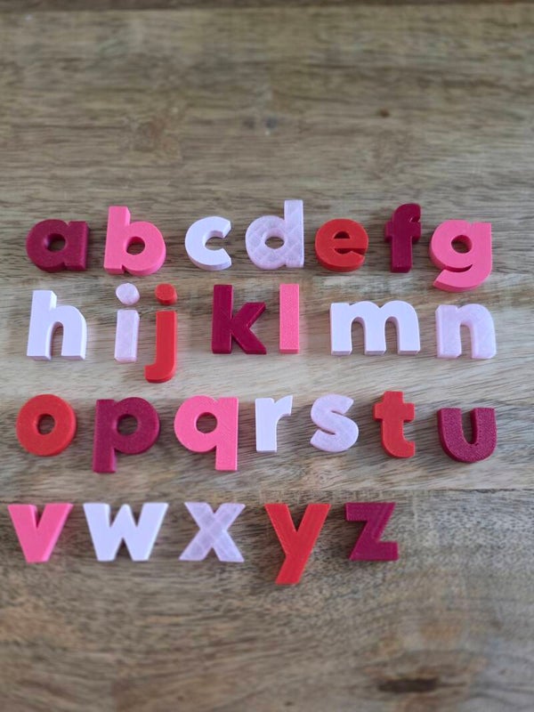 Valentijn letterset