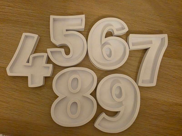 Vulvorm, cijferset groot!