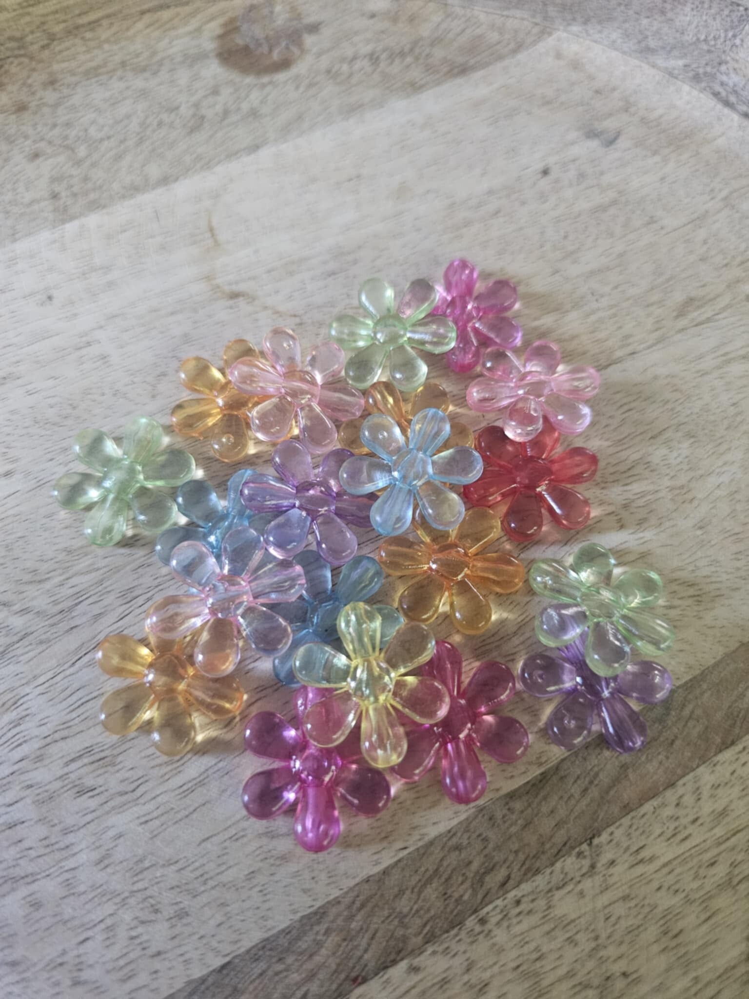 Loose parts, bloemen