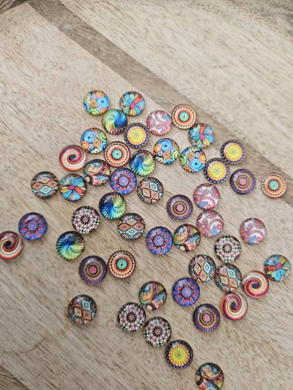 Loose parts, halve cirkel regenboog