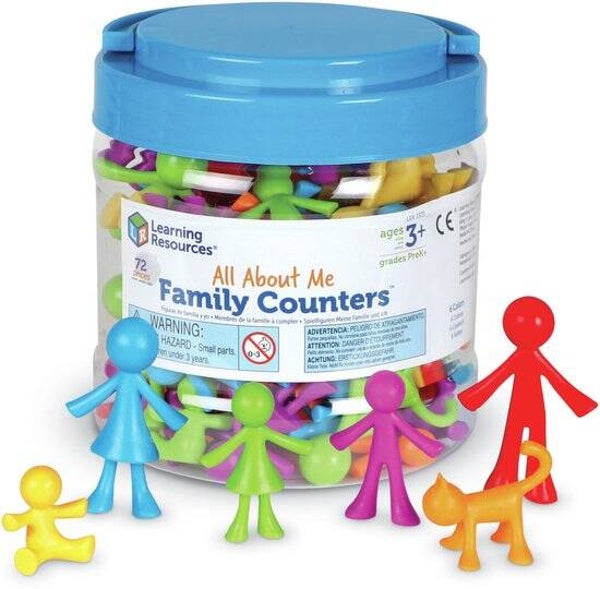 Learning resources, familiepoppetjes