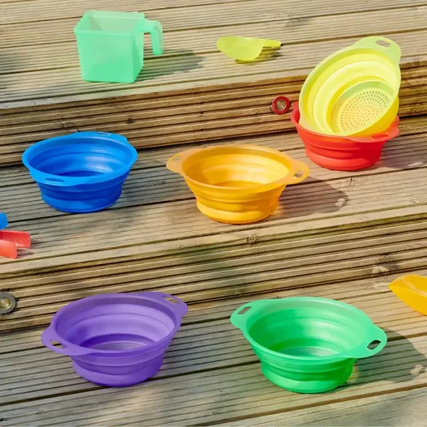 Tickit, stapelbare regenboog zeefjes