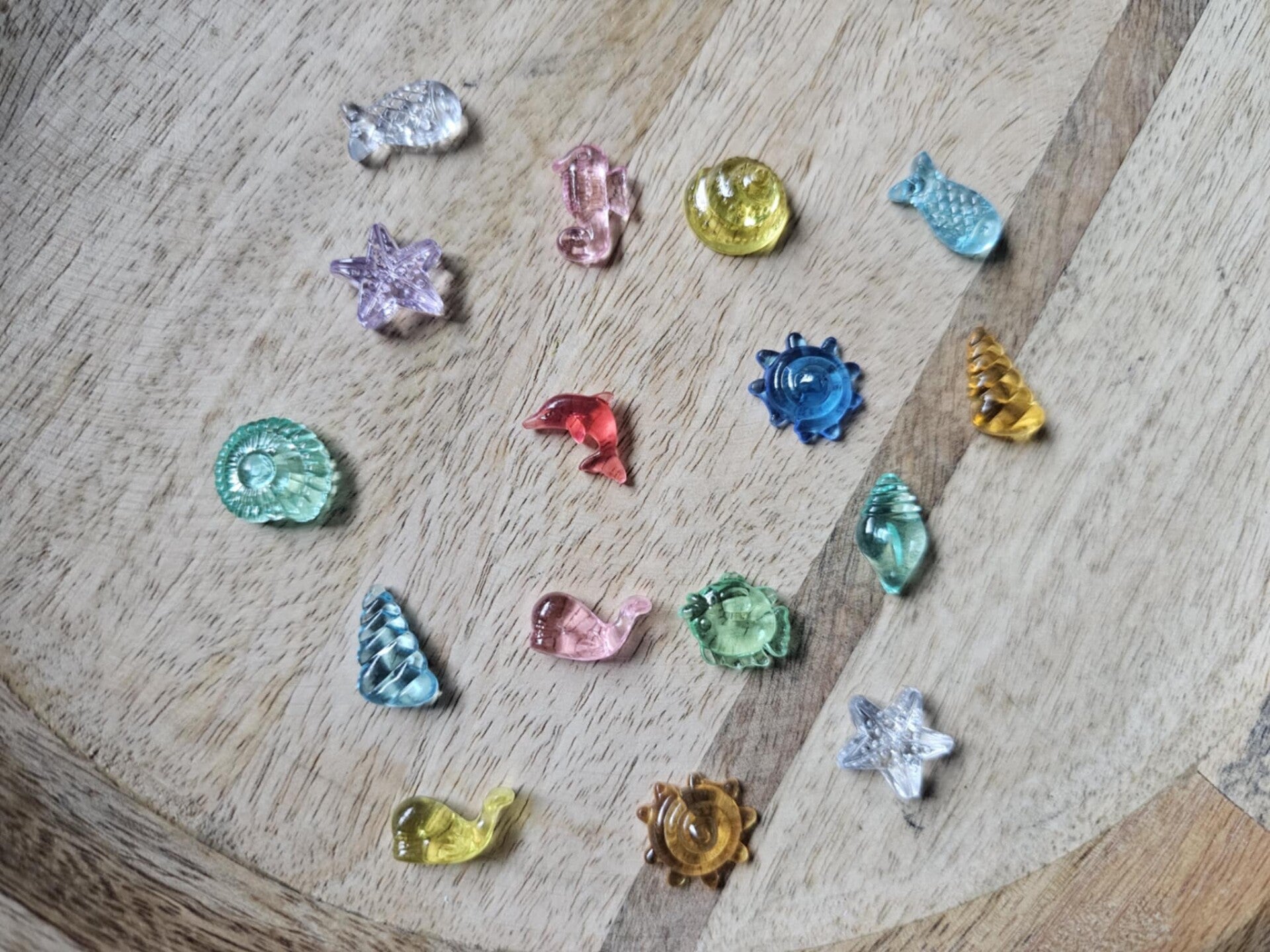 Loose parts, zeedieren mix, klein