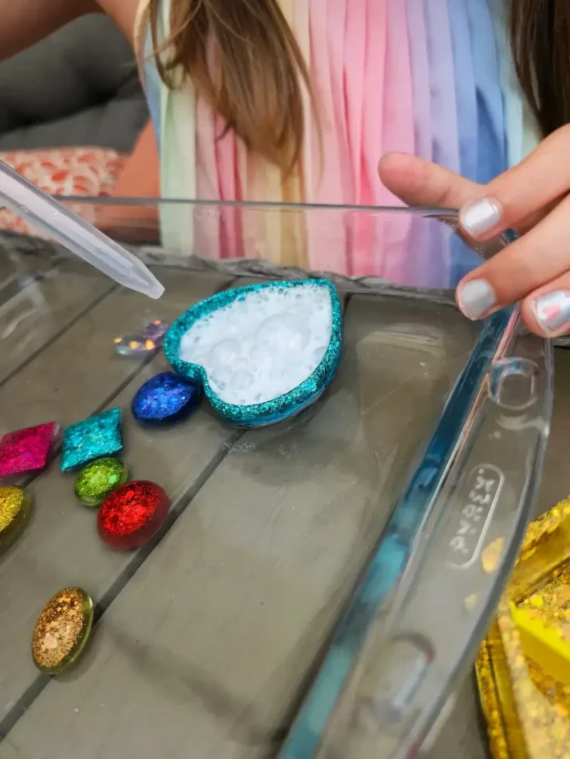 Bruispoeder, alle 4 de kleuren