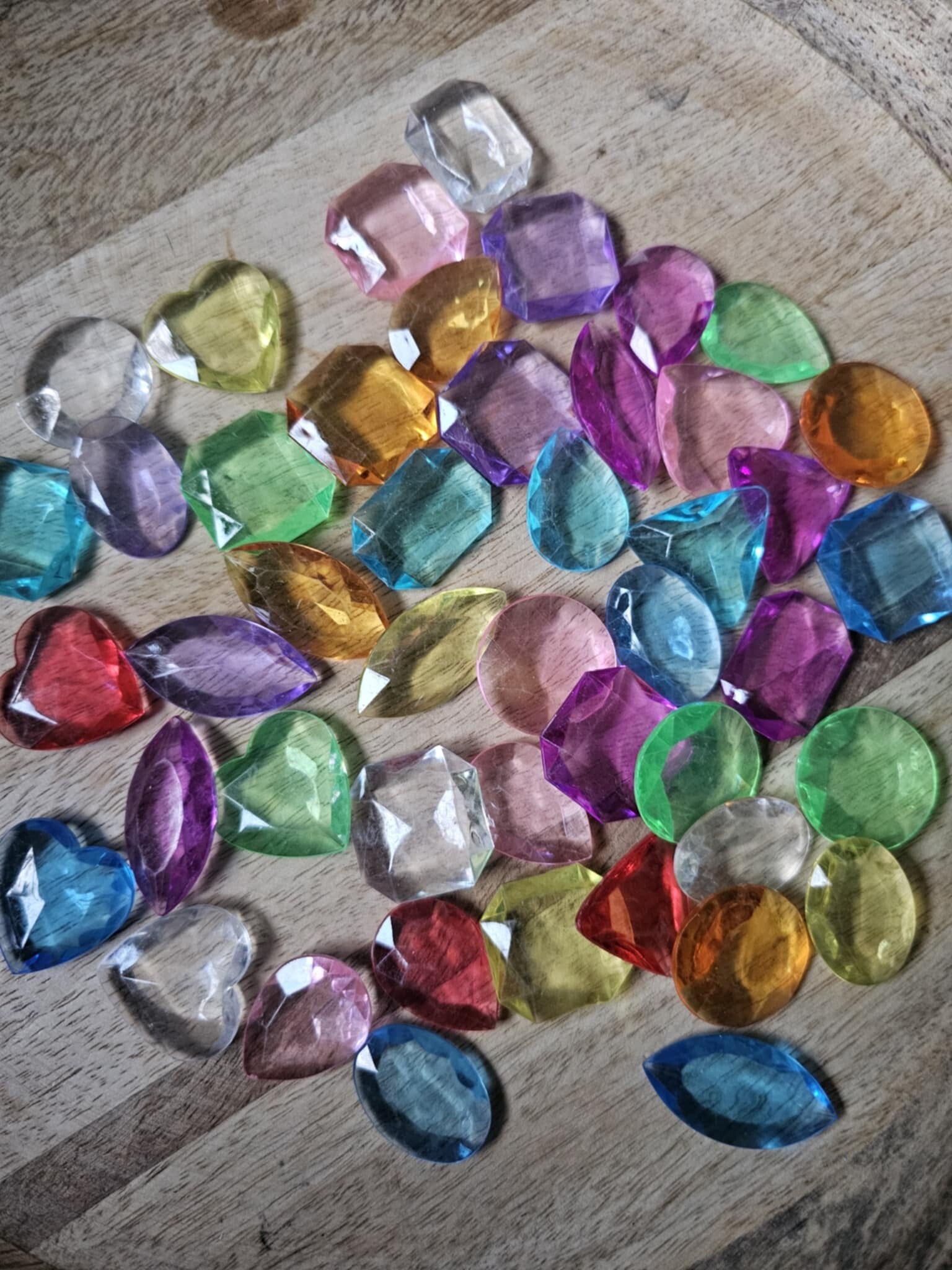 Loose parts, mix diamanten