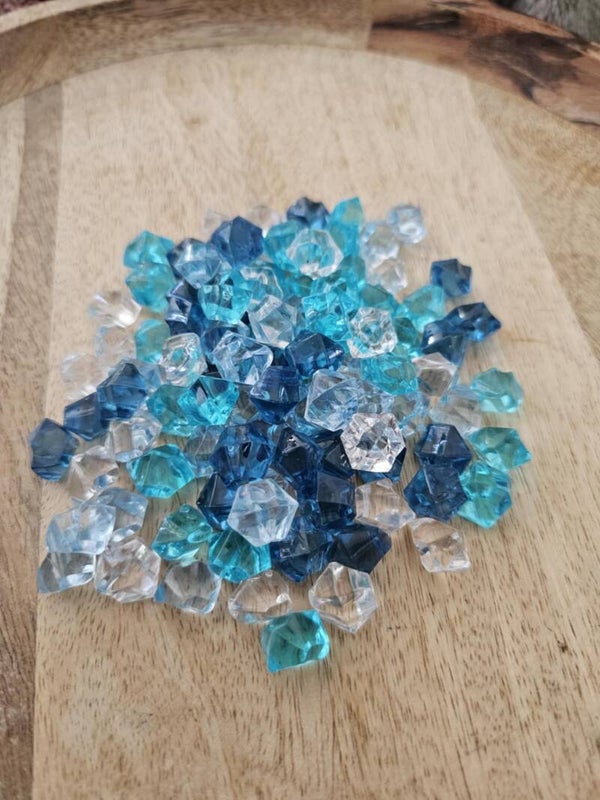 Loose parts, diamanten zee/winter (middel)