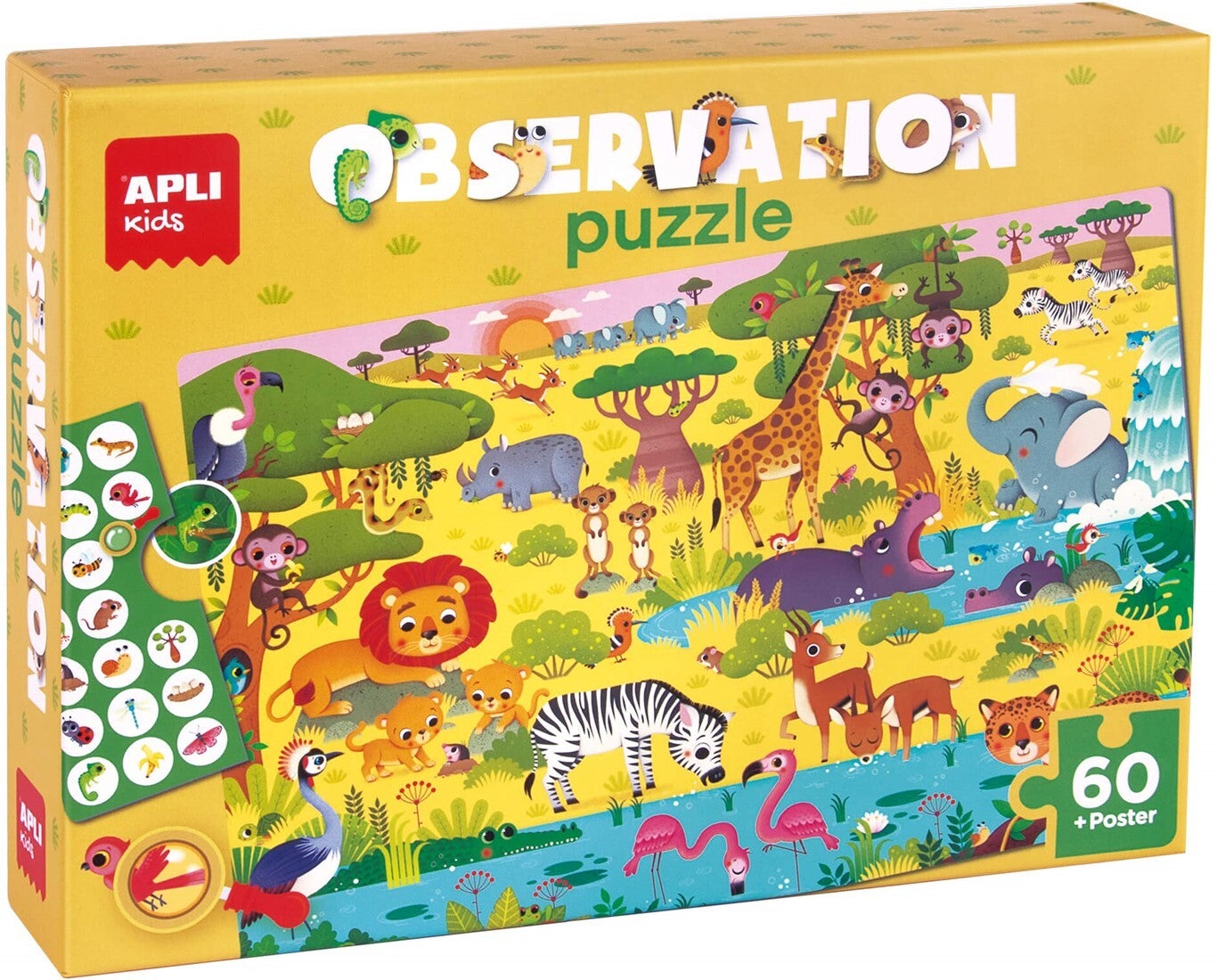 Apli, ontdekpuzzel de jungle