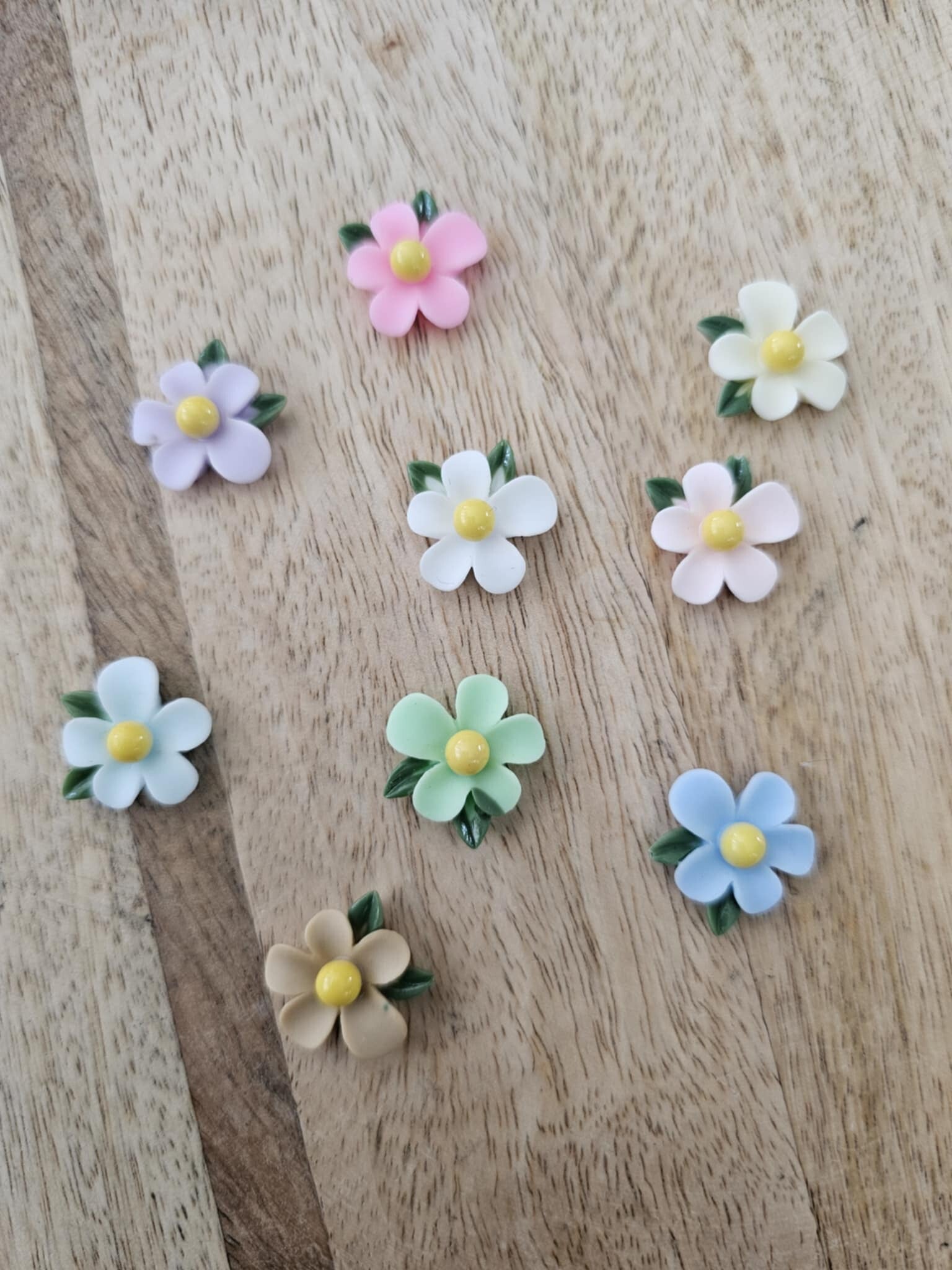 Loose parts, lente bloemen