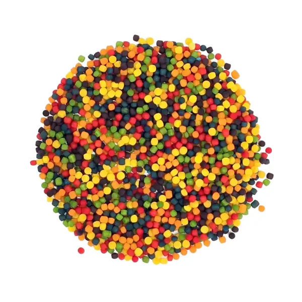 Colordots, regenboog