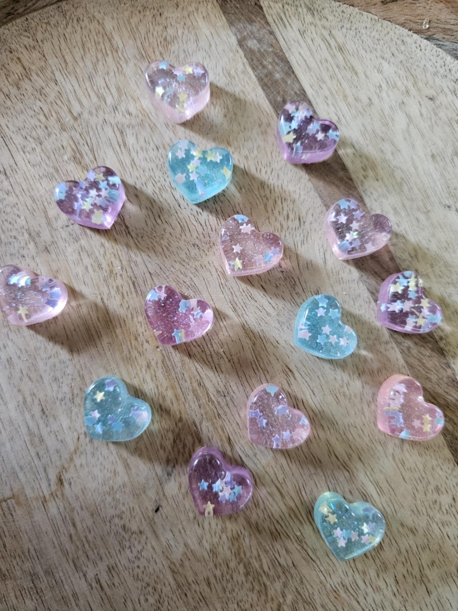 Loose parts, epoxy harten