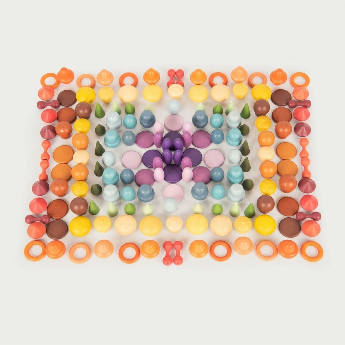 Tickit, loose parts houten schatten set
