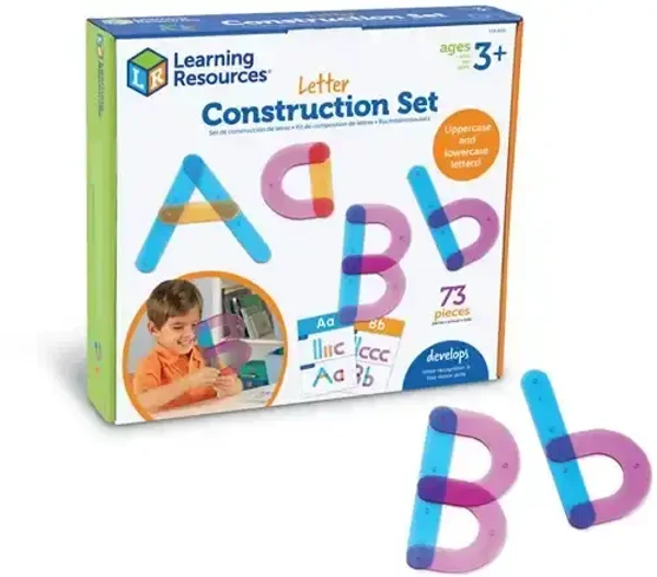 Learning resources,  letters bouwset