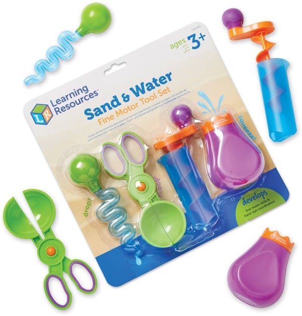 Learning resources, zand en water fijne motoriek set