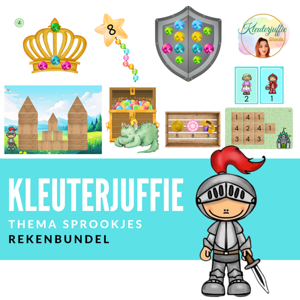 Thema ridders/sprookjes, rekenbundel