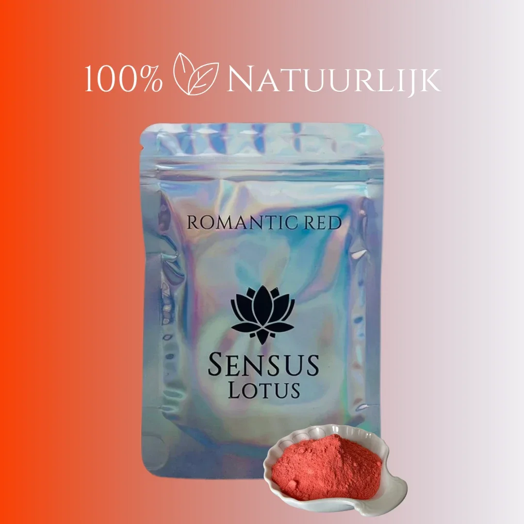 Toverpoeder Sensus Lotus, romantic red