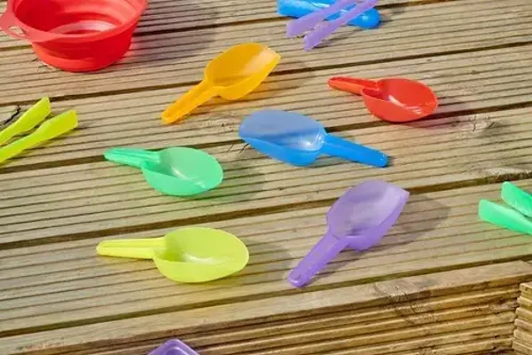 Tickit doorzichtige schepjes