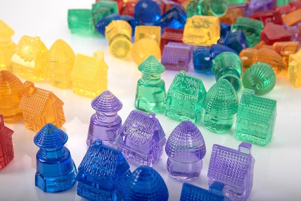 Tickit, loose parts huisjes