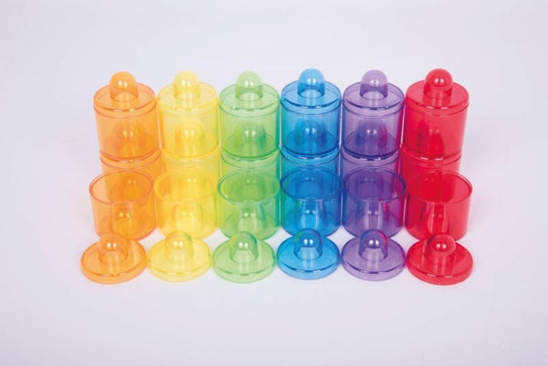 Tickit, stapelbakjes regenboog