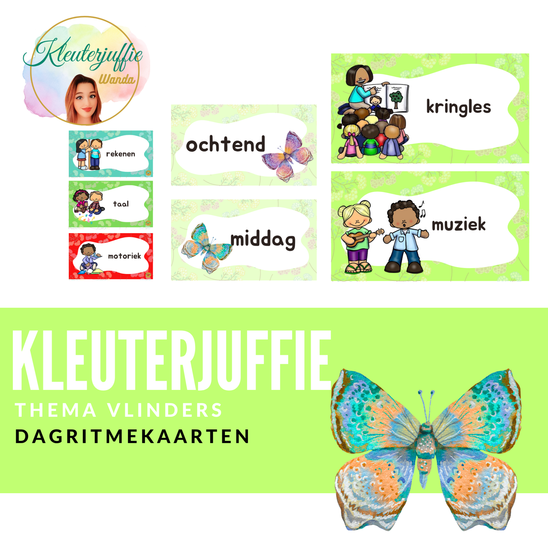Dagritmekaartjes, vlinderklas