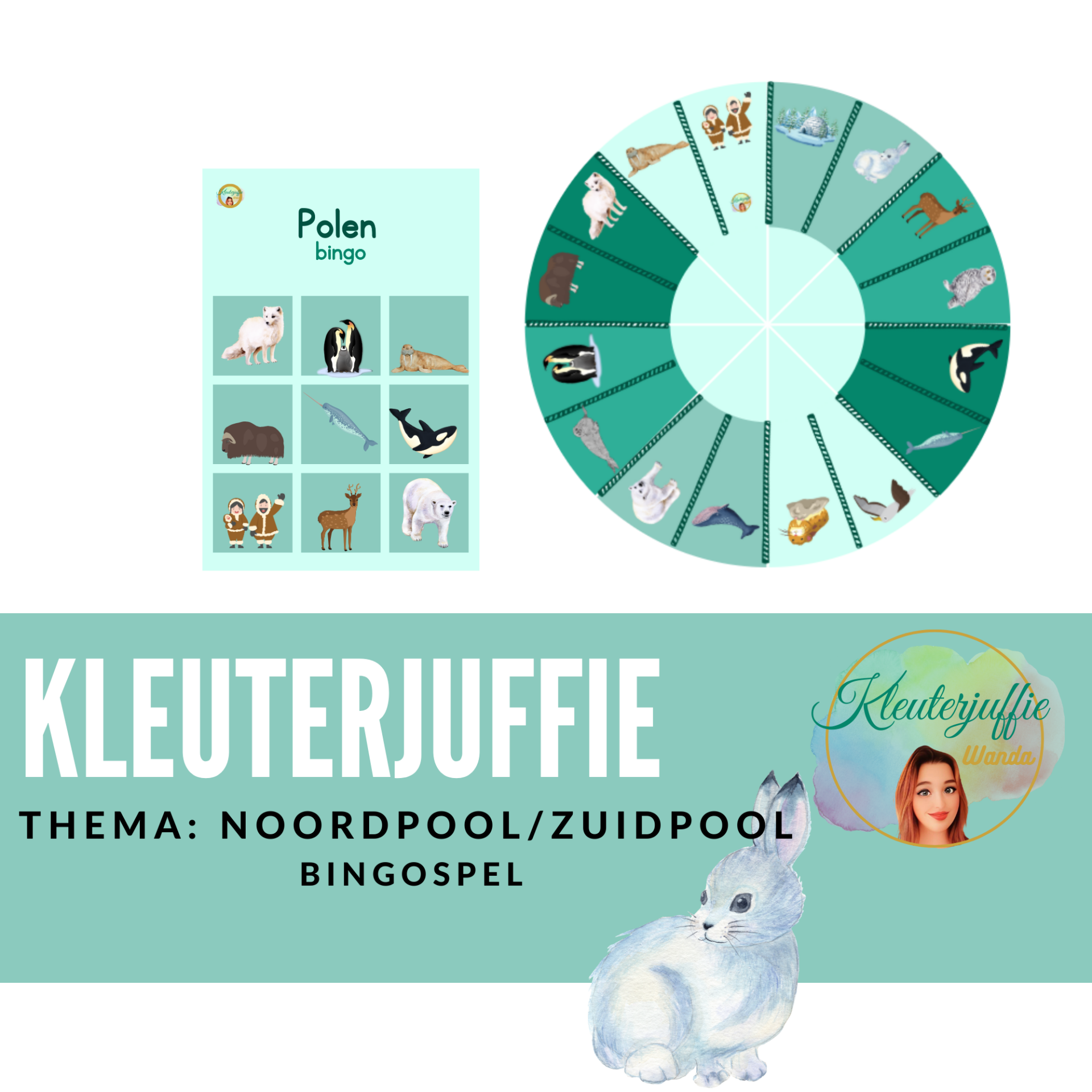 Noordpool/ Zuidpool bingospel