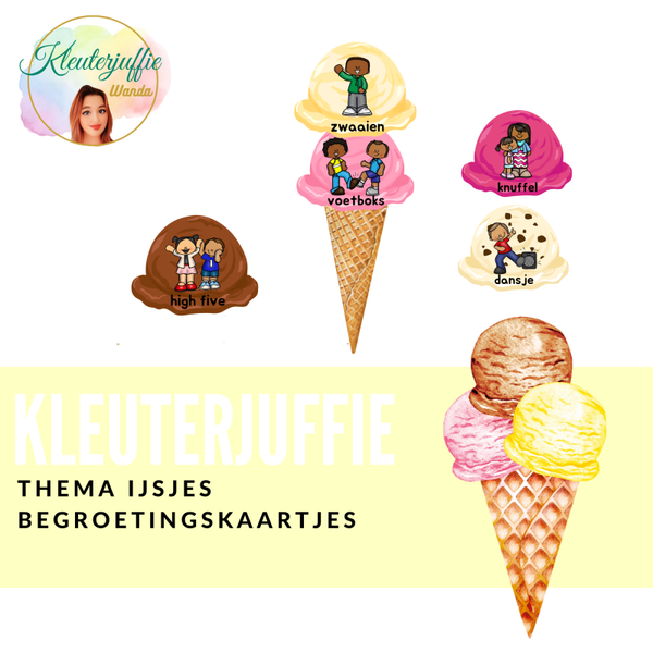 Begroetingskaartjes, ijsjesklas