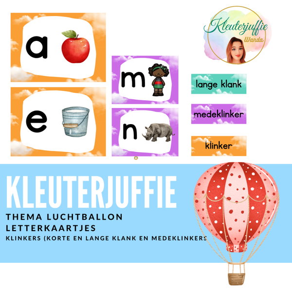 Letterkaartjes, luchtballonnenklas