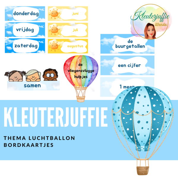 Bordkaartjes, luchtballonnen klas