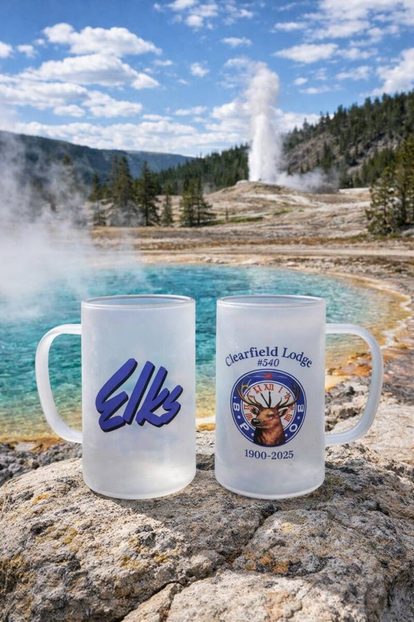 Frosted Glass Mugs – Custom Designed