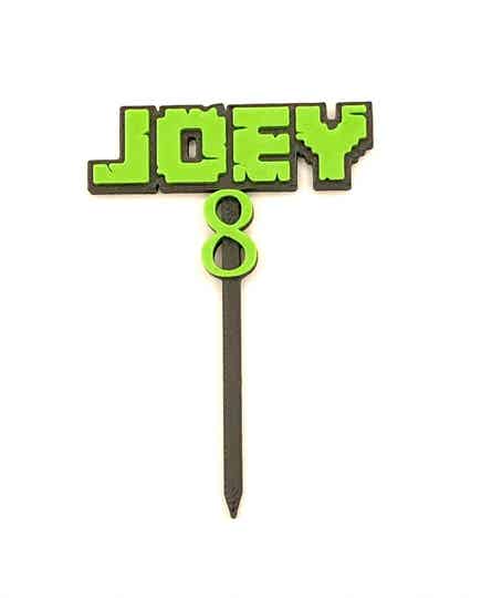 Cupcake topper Minecraft