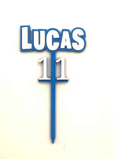 Cupcake topper Fortnite