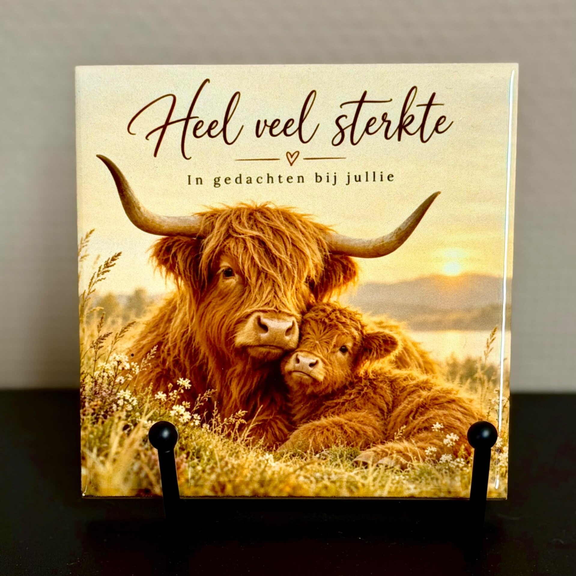 Tegeltje | Heel veel sterkte