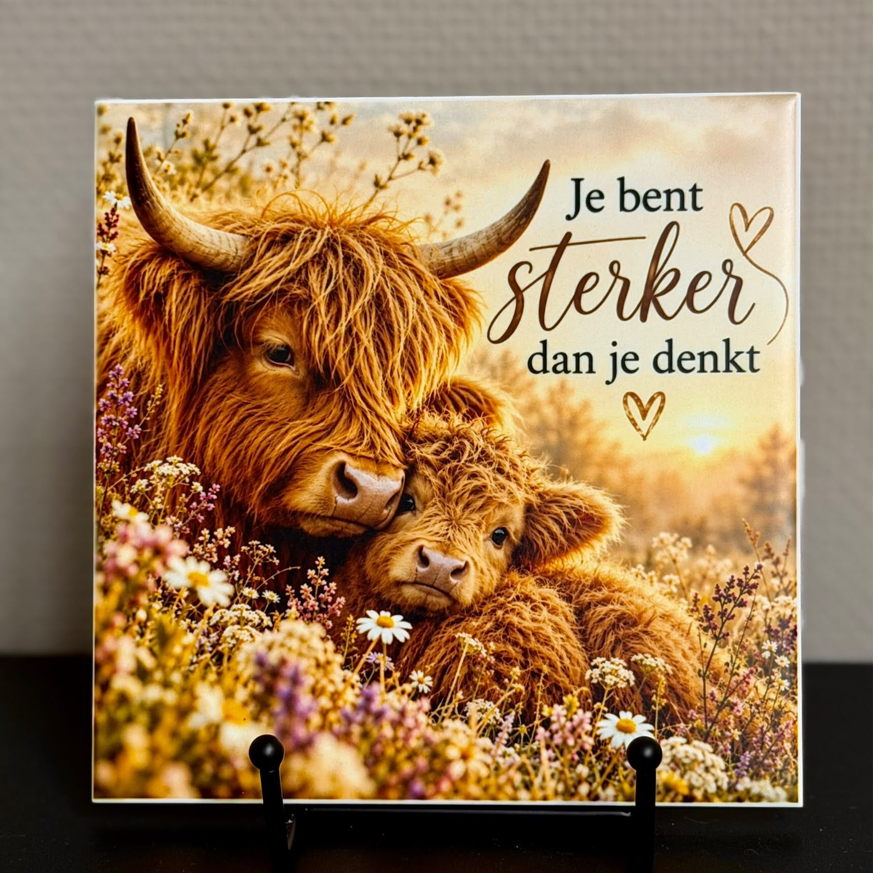 Tegeltje | Sterker