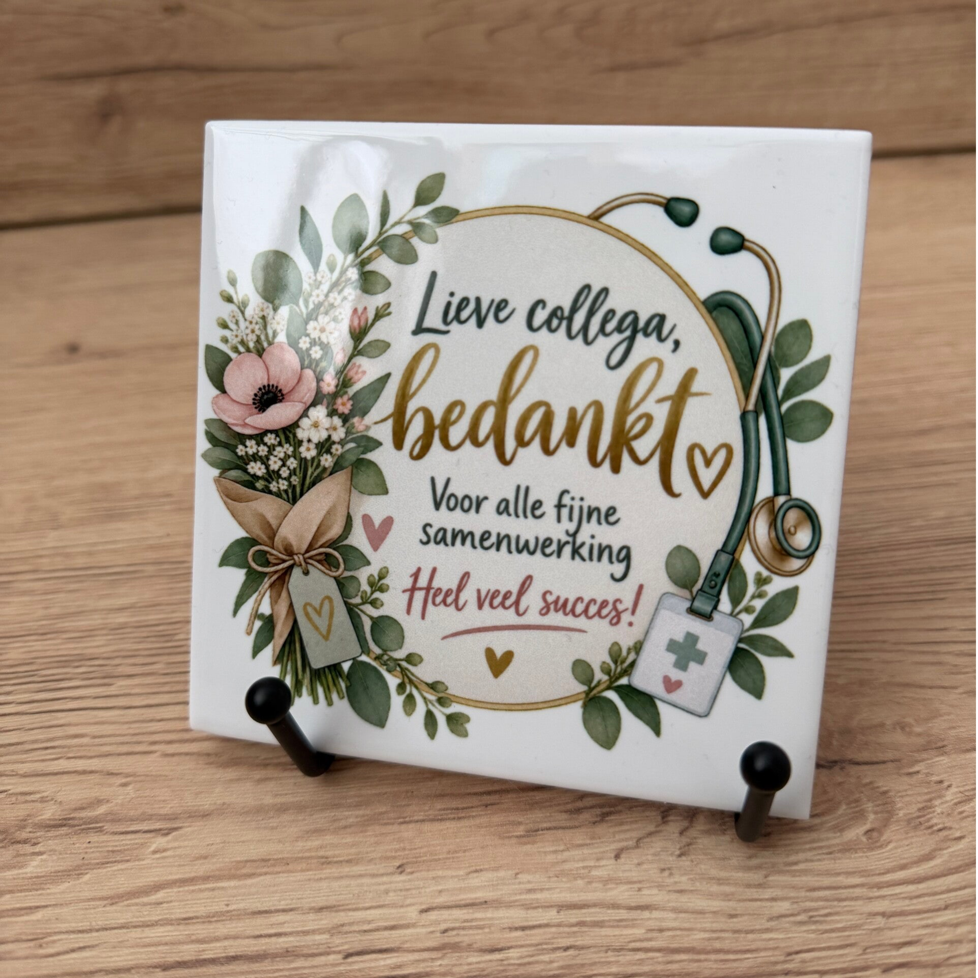 Bedankt Collega | Tegeltje