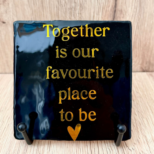 Our favourite place | Tegeltje