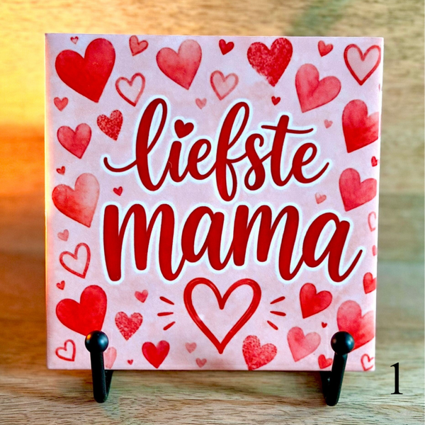 Tegeltje | Liefste mama