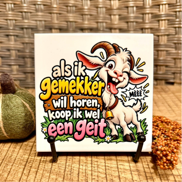 Geit | Tegeltje