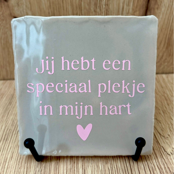 speciaal plekje | Tegeltje