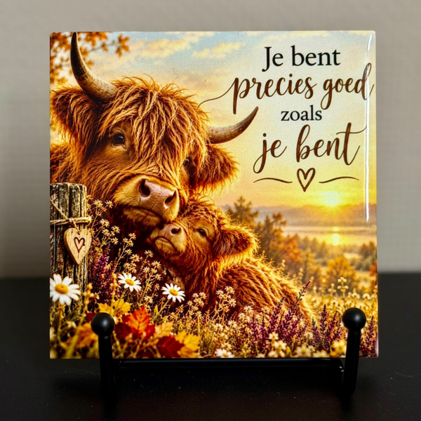 Tegeltje | Precies goed