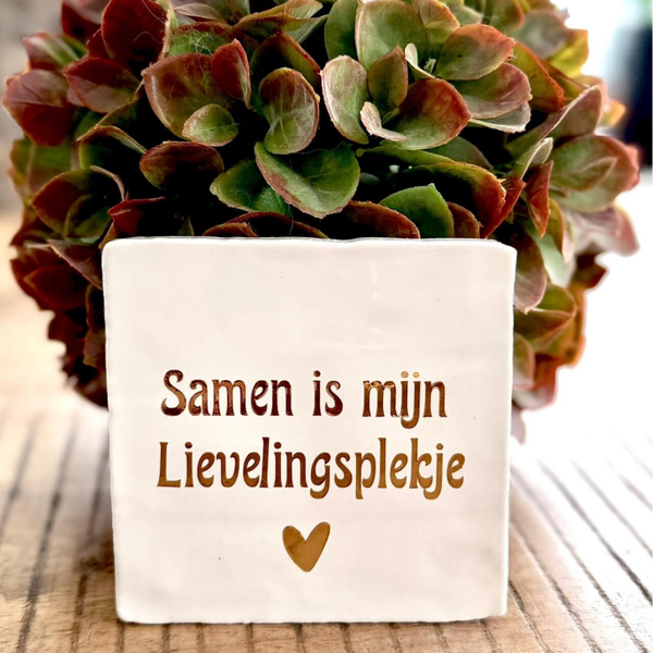 Lievelingsplekje | Tegeltje