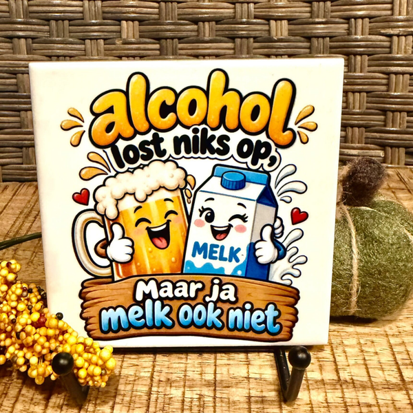 Alcohol | Tegeltje