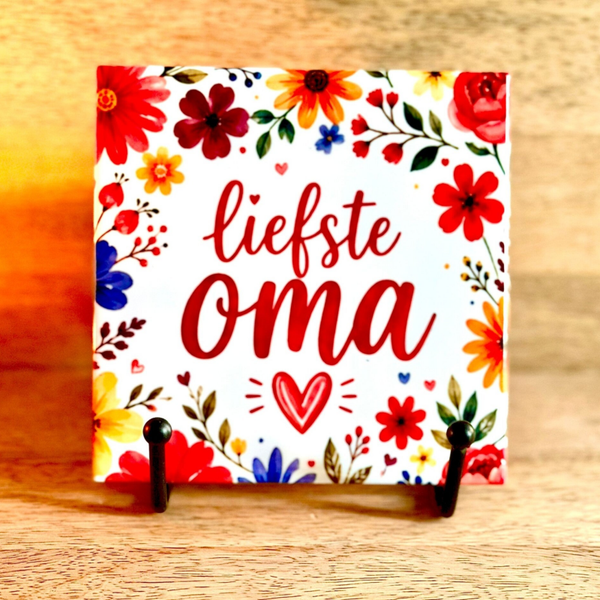 Tegeltje | Liefste oma