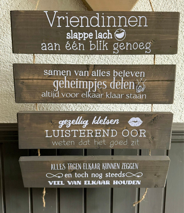Vriendinnen | Tuinladder